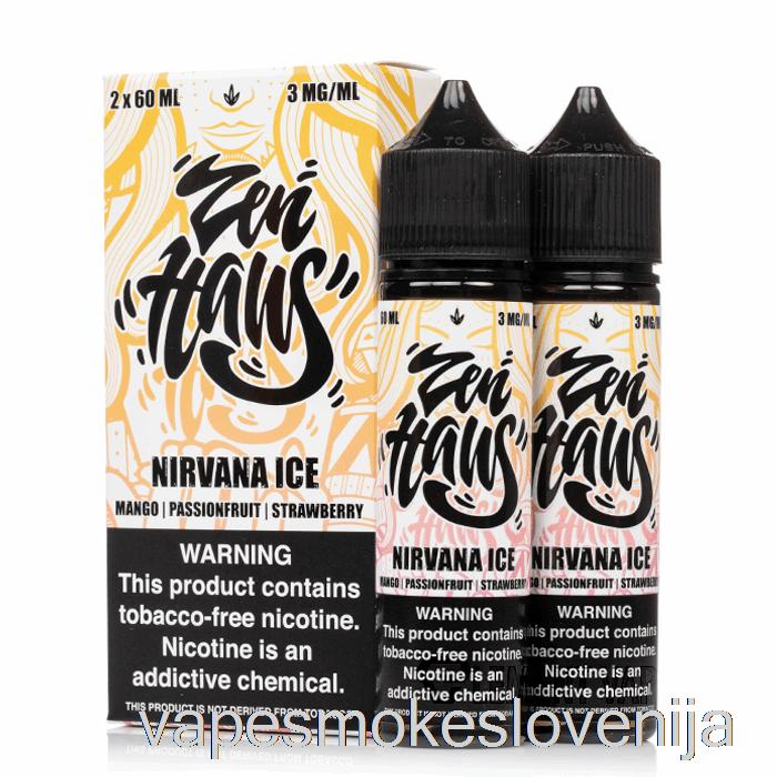 Vape Slovenija Nirvana Ice - Zen Haus - 120ml 0mg